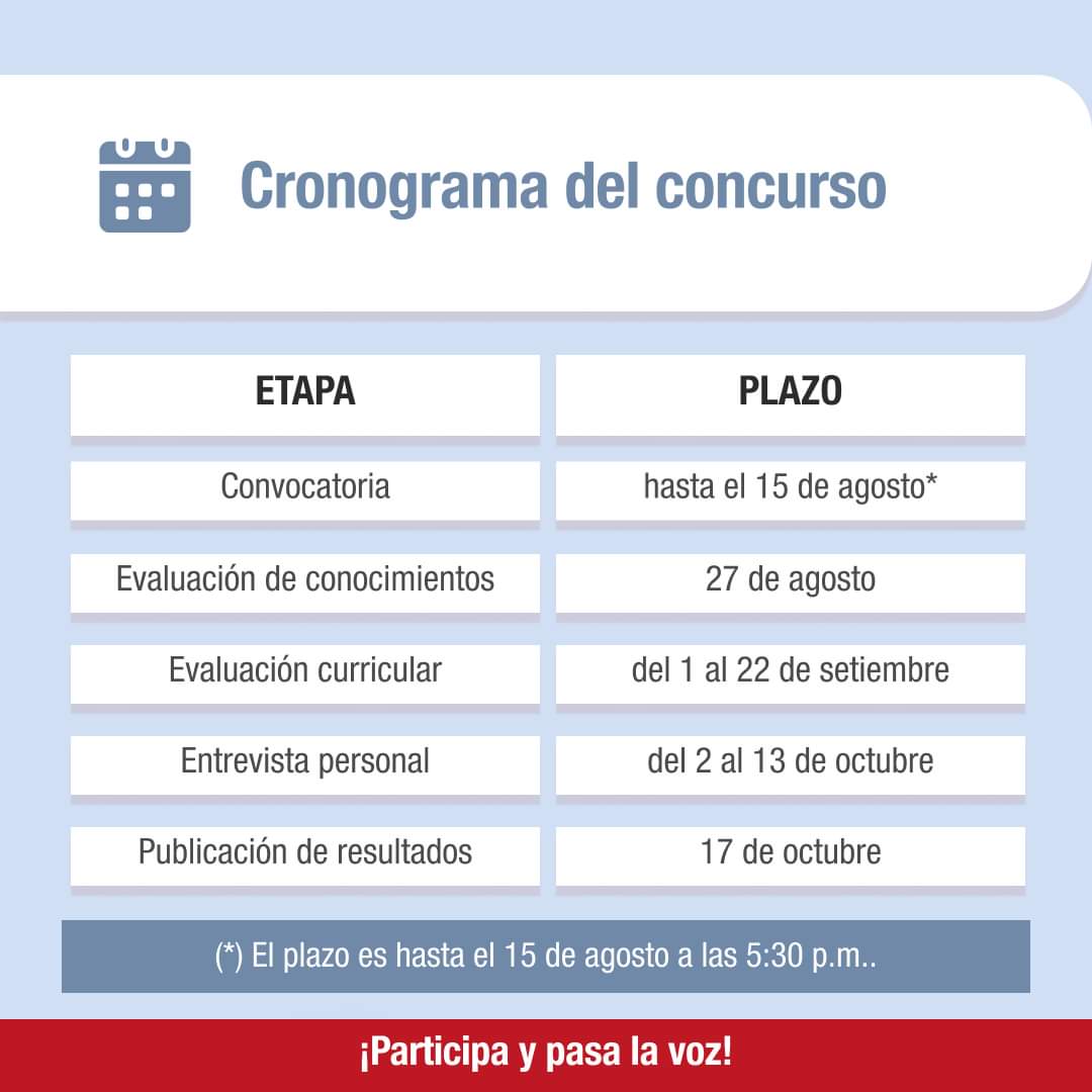 CONVOCATORIA- CONTRALORIA GENERAL DE LA REPÚBLICA - Colegio De Abogados ...